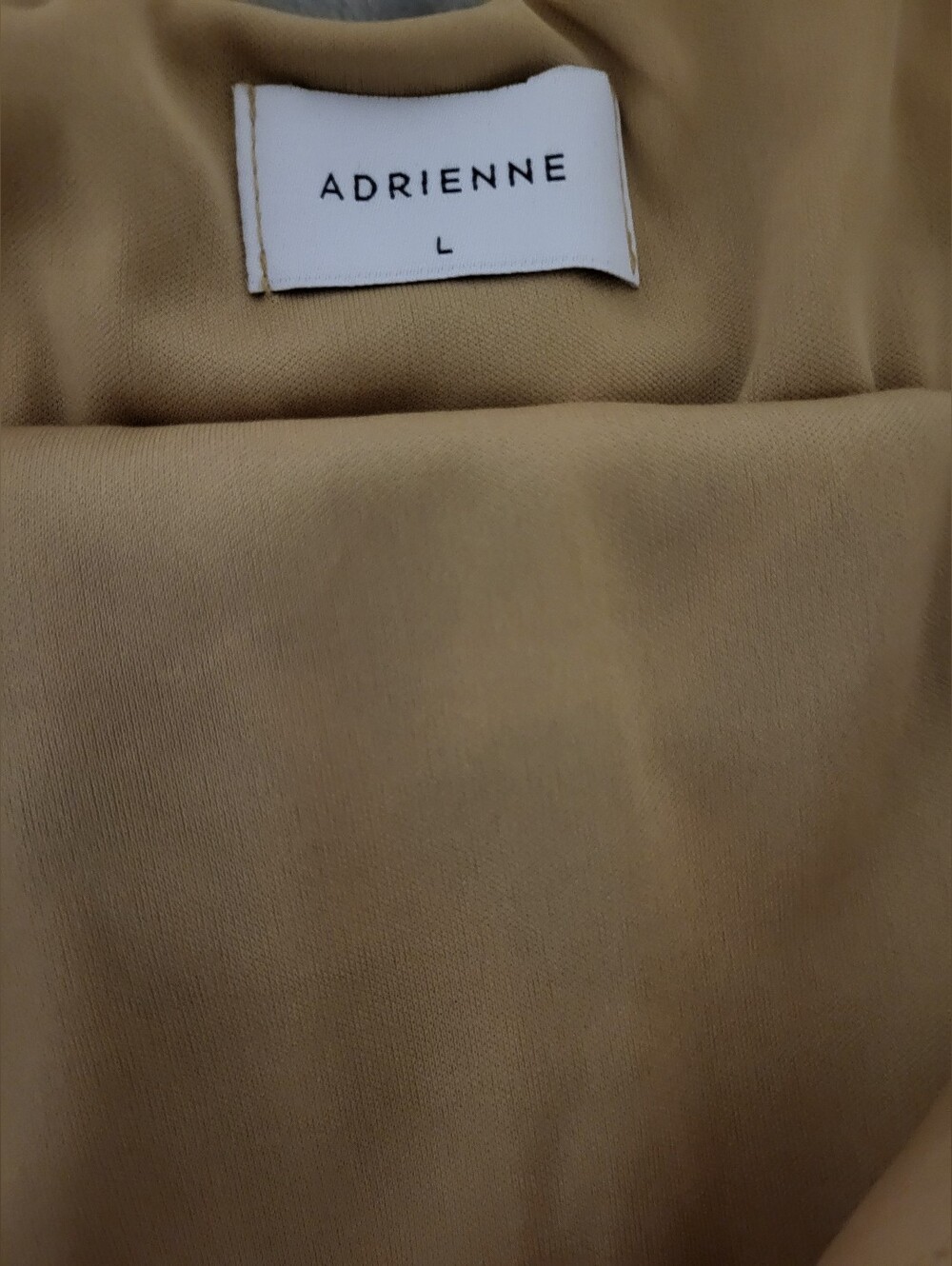 Adrienne Leopard Print Mini Dress - Tan & Black L - Picture 2 of 10